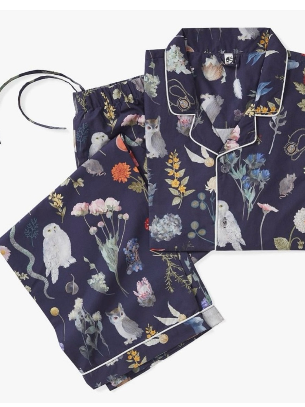 Pottery Barn Teen Harry Potter Herbology Cotton Pajamas- Large